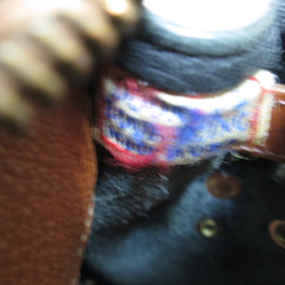 Dooney & Bourke Vintage All Weather Leather adjustable shoulder bag purse black - Picture 14 of 14